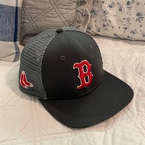 Boston Redsox New Era SnapBack hat One size Like new